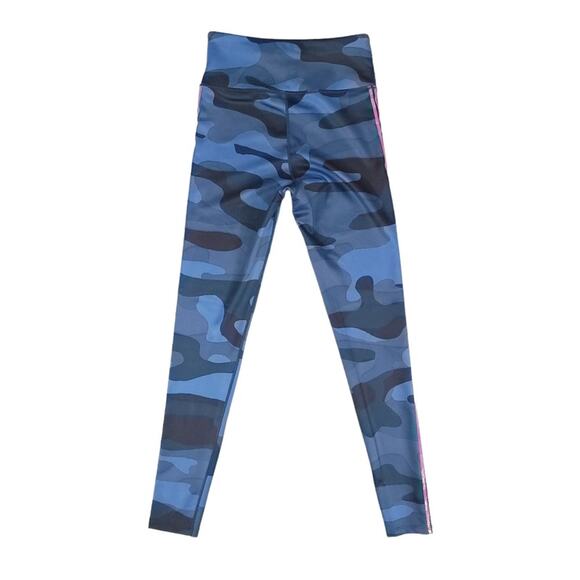 Noli High Rise Leggings Blue Camo - Picture 6 of 9